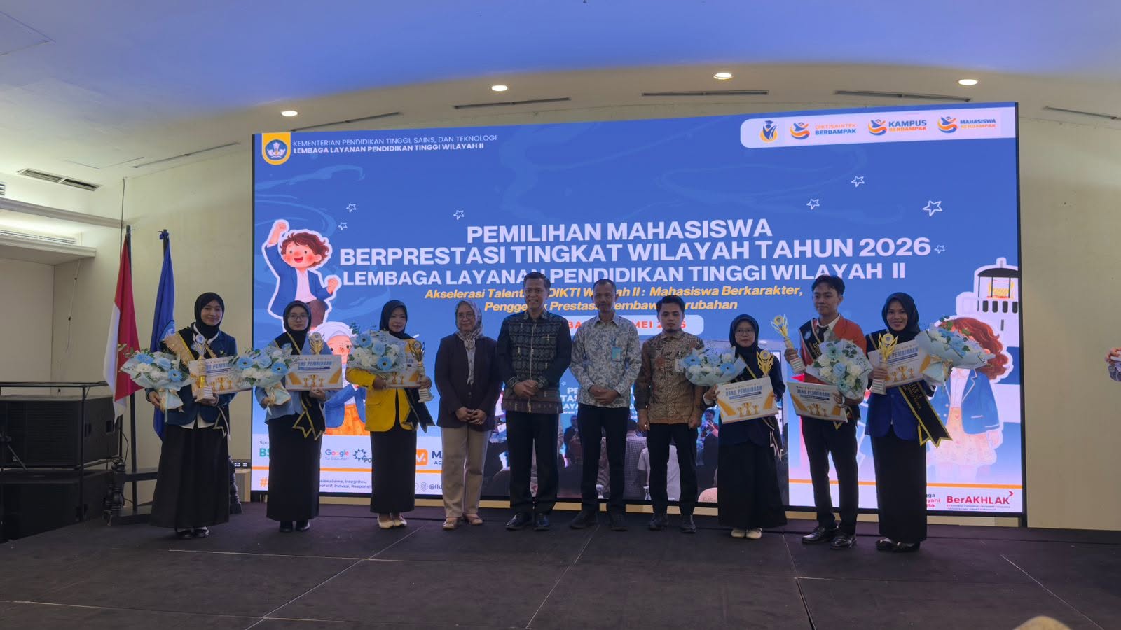 Pemilihan Mahasiswa Berprestasi (Pilmapres) Tingkat Wilayah LLDIKTI 2